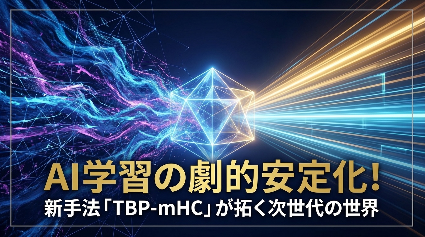 AIモデルの学習を劇的に安定化！輸送多面体で実現する次世代Hyper-Connections「TBP-mHC」 | Scholar Compass