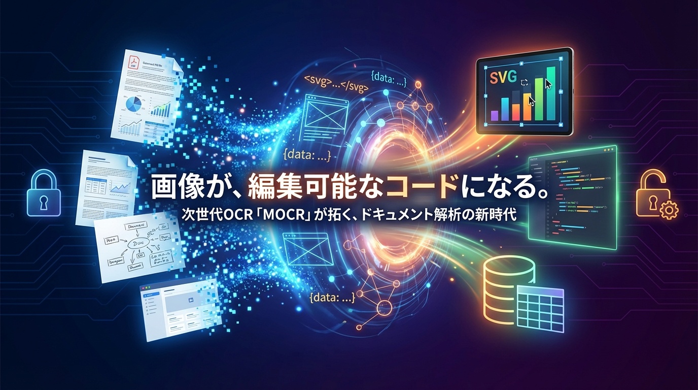 OCRの次世代へ！Multimodal OCR (MOCR) がグラフや図を「編集可能なコード」に変える方法 | Scholar Compass